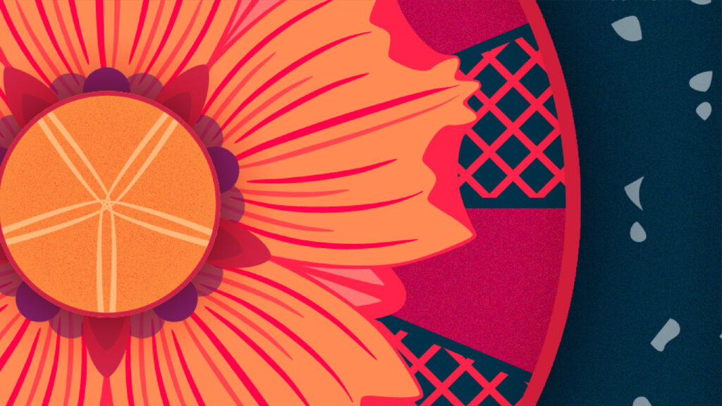 Flowery Illustration – Flower mandala series