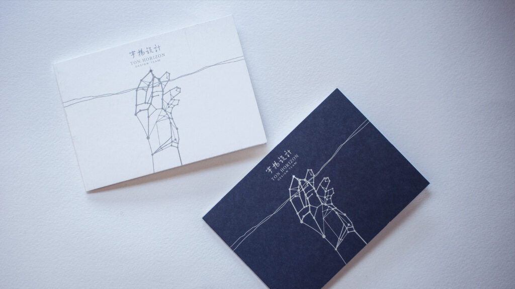 Artsy greeting cards for company TonHorizon